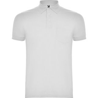 Polo manches courtes CENTAURO blanc