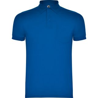 Polo manches courtes CENTAURO bleu royal