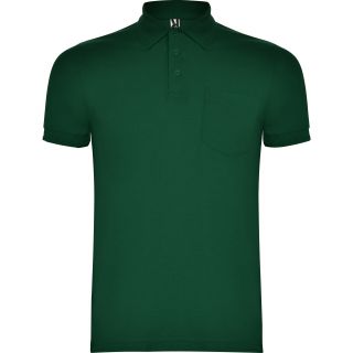 Polo manches courtes CENTAURO vert bouteille
