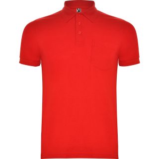 Polo manches courtes CENTAURO rouge