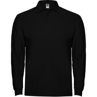 Polo manches longues ESTRELLA L/S noir