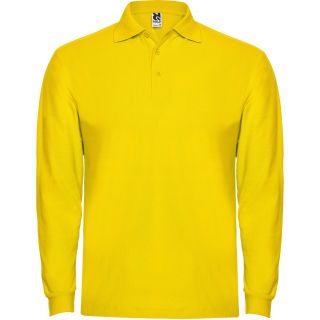 Polo manches longues ESTRELLA L/S jaune
