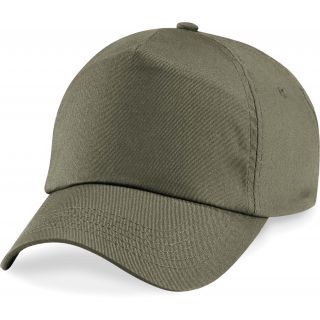 Casquette 5 panneaux originale B10 - Olive Green