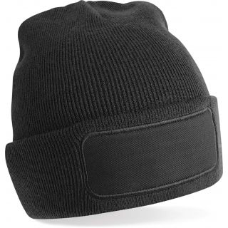 Bonnet Beanie Patch B445 - Black-One Size