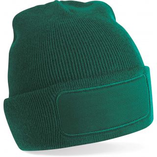 Bonnet Beanie Patch B445 - Bottle Green-One Size