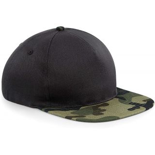 Casquette Snapback Camo - Black / Jungle Camo