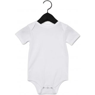 Body manches courtes bébé - White