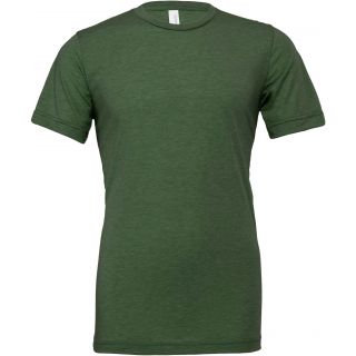 T-shirt homme triblend col rond BE3413 - Grass Green Triblend