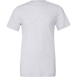 T-shirt homme triblend col rond BE3413 - White Fleck Triblend