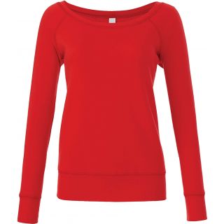 Sweat-shirt femme triblend BE7501 - Dark Red Triblend