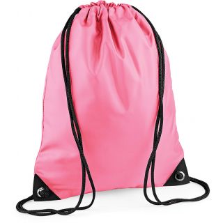 Sac à dos cordelettes BG10 - True Pink - 45 x 33 cm