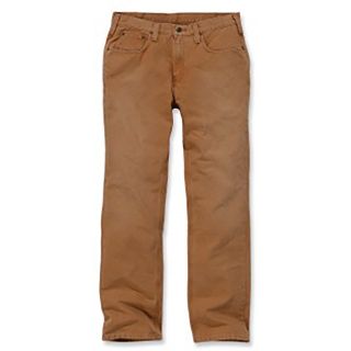 Pantalon 5 poches Weathered Duck 100096 - Carhartt Brown