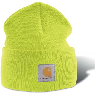 Bonnet tricoté CARA18 - Bright Lime-One Size