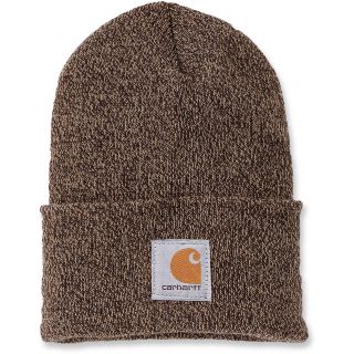 Bonnet tricoté CARA18 - Dark Brown / Sandstone-One Size