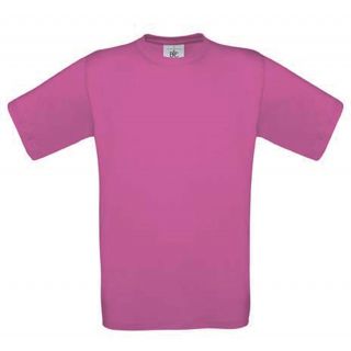 T-shirt enfant manches courtes exact 150 CG149 - Fuchsia