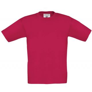 T-shirt enfant manches courtes exact 190 CG189 - Sorbet