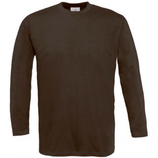 T-shirt homme manches longues exact 190 LSL CG191 - Brown