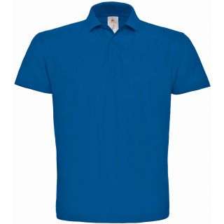 Polo homme manches courtes ID.001 PUI10 - Royal Blue