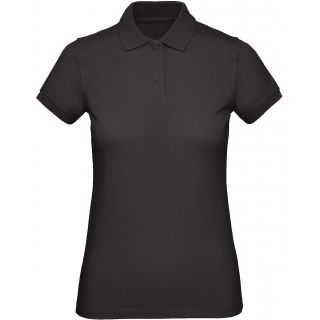 Polo femme bio Inspire PW440 - Black
