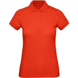 Polo femme bio Inspire PW440 - Fire Red