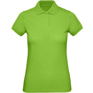 Polo femme bio Inspire PW440 - Orchid Green