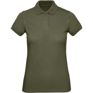 Polo femme bio Inspire PW440 - Urban Khaki