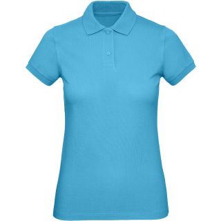 Polo femme bio Inspire PW440 - Very Turquoise