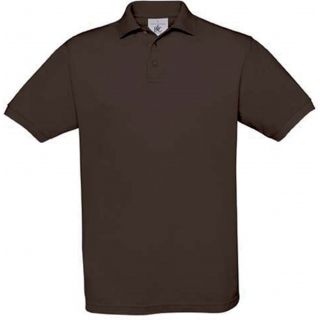 Polo homme manches courtes Safran SAF - Brown