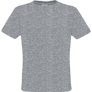 T-shirt homme manches courtes Men-Only TM010 - Sport grey