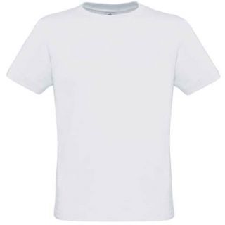 T-shirt homme manches courtes Men-Only TM010 - White