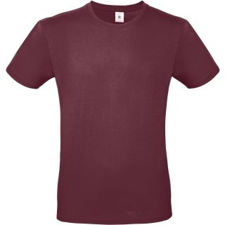 T-shirt homme #E150 TU01T - Burgundy de face
