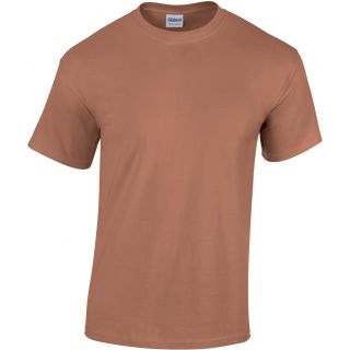 T-shirt homme col rond premium GI4100 - Chestnut