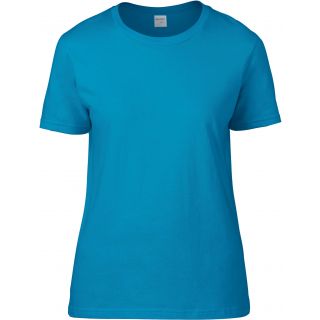 T-shirt femme col rond premium GI4100L - Sapphire