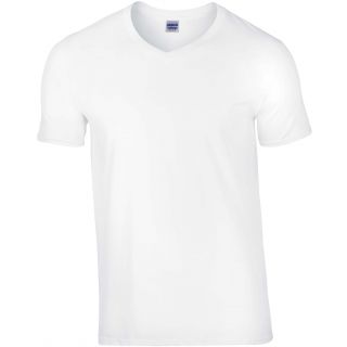 T-shirt Homme Col V Premium GI41V00 - White