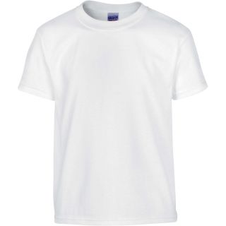 T-shirt enfant manches courtes heavy 5000B - White