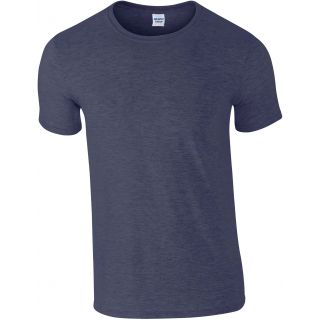 T-shirt homme col rond softstyle 6400 - Heather Navy