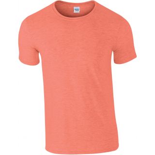 T-shirt homme col rond softstyle 6400 - Heather Orange