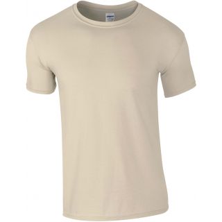 T-shirt homme col rond softstyle 6400 - Sand