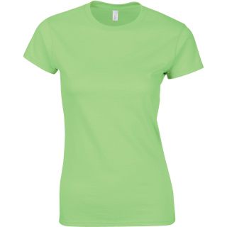 T-shirt femme col rond softstyle 6400L - Mint Green