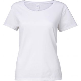 T-shirt femme Softstyle® Deep Scoop 64550L - White
