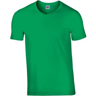 T-shirt homme col V Softstyle GI64V00 - Irish Green