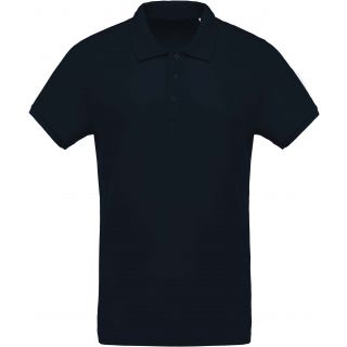 Polo homme bio piqué manches courtes K209 - Navy