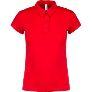 Polo femme jersey K238 - Red
