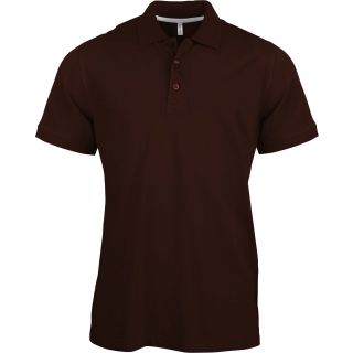Polo homme manches courtes K241 - Chocolate
