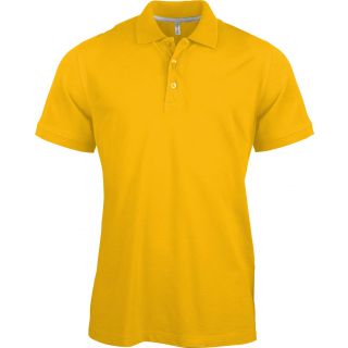 Polo homme manches courtes K241 - Yellow