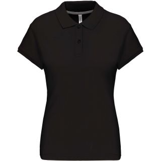 Polo femme manches courtes K242 - Black