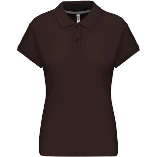 Polo femme manches courtes K242 - Chocolate