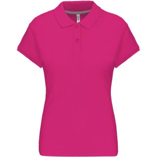 Polo femme manches courtes K242 - Fuchsia