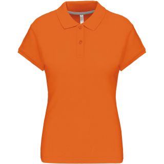 Polo femme manches courtes K242 - Orange