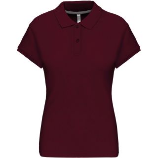 Polo femme manches courtes K242 - Wine